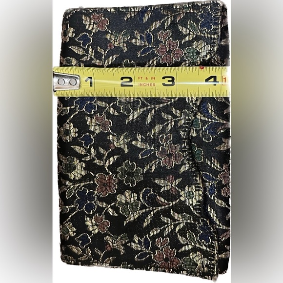 Vintage floral clutch - Picture 6 of 8